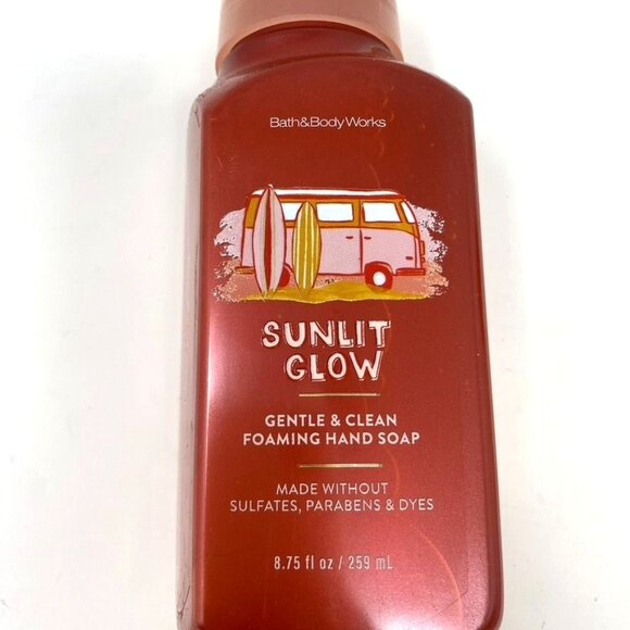 Bath & Body Works Sunlit Glow Gentle And Clean Foaming Hand Soap 8.75 Fl Oz - Picture 2 of 6